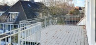 Dachterrasse - Schwachhausen | 2-Zimmer-Wohnung mit Dachterrasse im Altbremer Haus